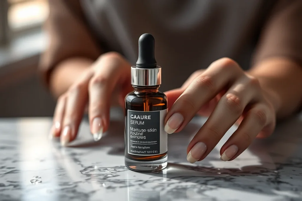 Mature-skin Makeup Routines Examples
